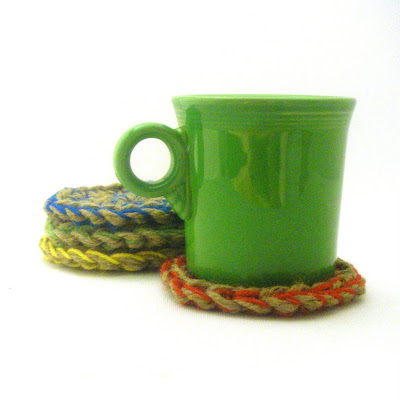  Jute Coasters   EASY Crochet Project