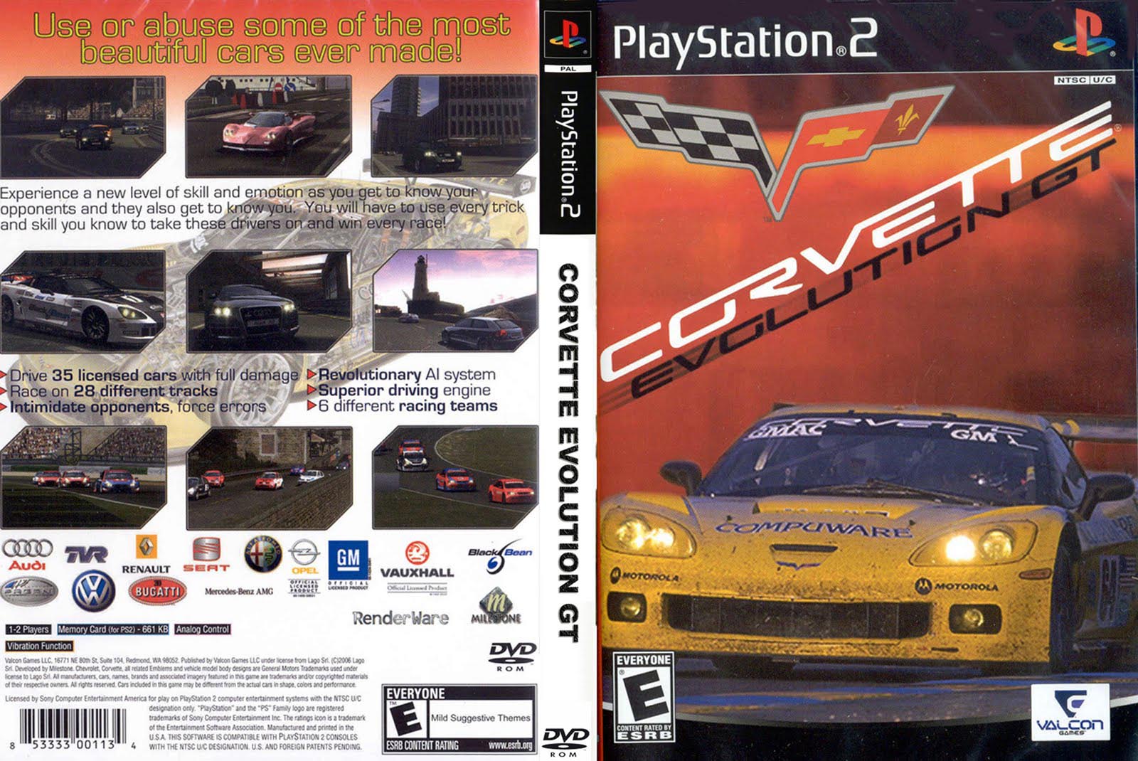 Cheat Corvette Evolution GT PS2 Lengkap - Gudang Cheat Dan ...