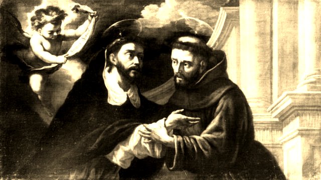 Videnie svätého Dominika o dvoch služobníkoch