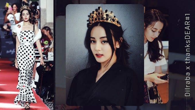 Dilraba x thanksDEAR#1 - D&G Milan Fashion Week Spring Summer 2018