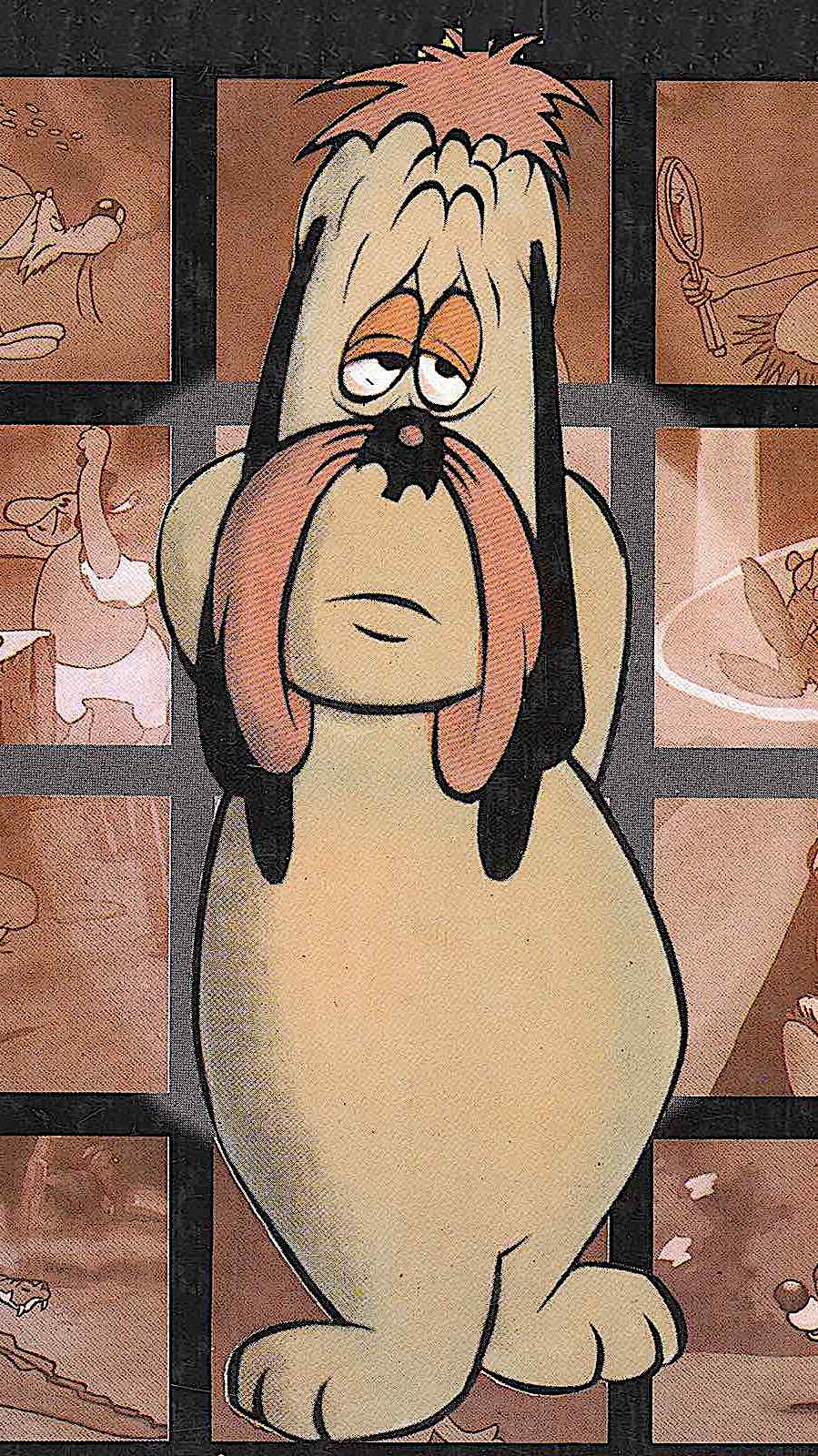 Tex Avery's classic animation character Droopy