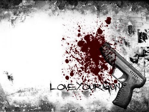 wallpapers guns. horror wallpapers. I Love It!!