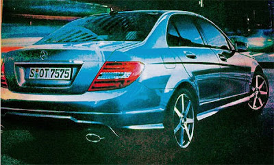 Auto Bild showed a modernized  2012 sedan Mercedes-Benz C-Class