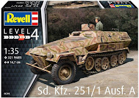 Revell 1/35 Sd. Kfz. 251/1 Ausf. A (03295) Colour Guide & Paint Conversion Chart