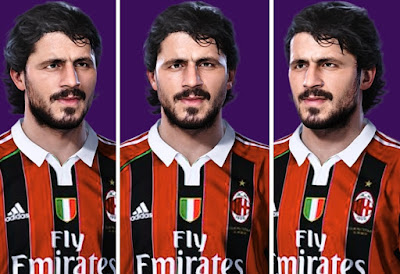 PES 2021 Faces Gennaro Ivan Gattuso by Alireza