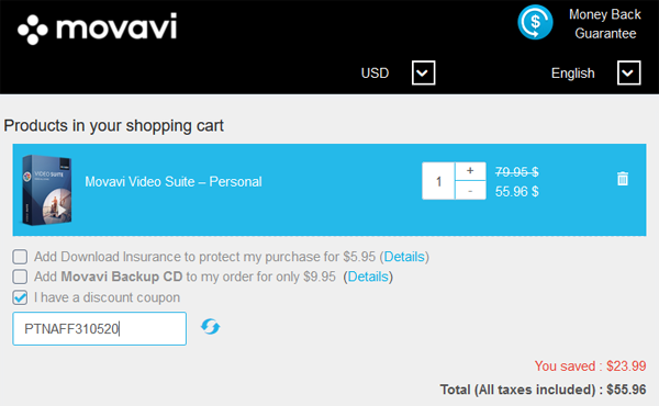 Movavi Video Suite Coupon Best Discount