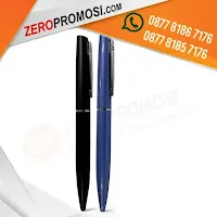 Jual Souvenir Kantor Pulpen Metal Luna Premium PNMT04 Cetak Logo