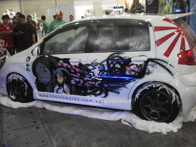 Hyundai Getz Airbrush Modification 1