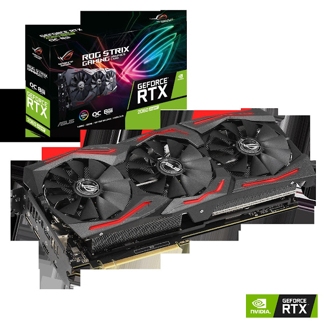 ASUS anuncia placas gráficas para gaming ROG Strix, ASUS Dual EVO e ASUS Turbo EVO GeForce® RTX 20 SUPER ™