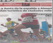 . FOTOS DE PORTADA DE ESTE PERIÓDICO CON MOTIVO DE LOS X KM DEL PUERTO. (encarno ideal)