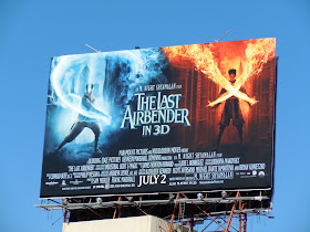 The Last Airbender movie billboard
