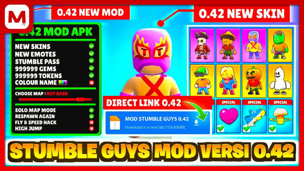 Stumble Guys New & Upcoming Features 0.42