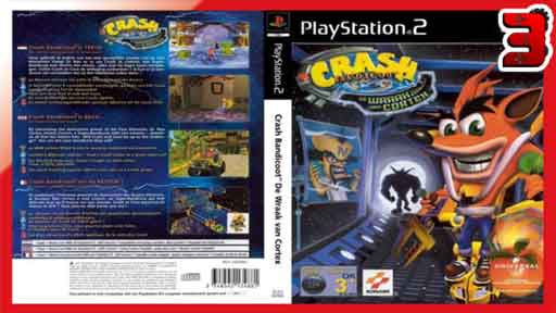 لعبة Crash Bandicoot - The Wrath Of Cortex لاجهزة PS2