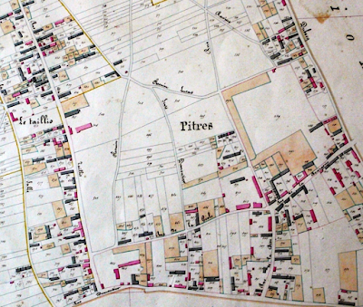 Pîtres Second Empire - Cadastre de 1834