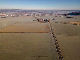 Drohnenfotografie dji 3 Mini Pro Panorama Sonnenaufgang Weserbergland Olaf Kerber