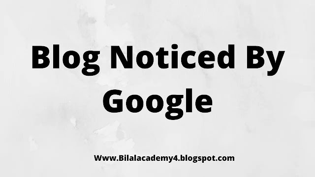 How to Get Your Blog Noticed By Google in 2020