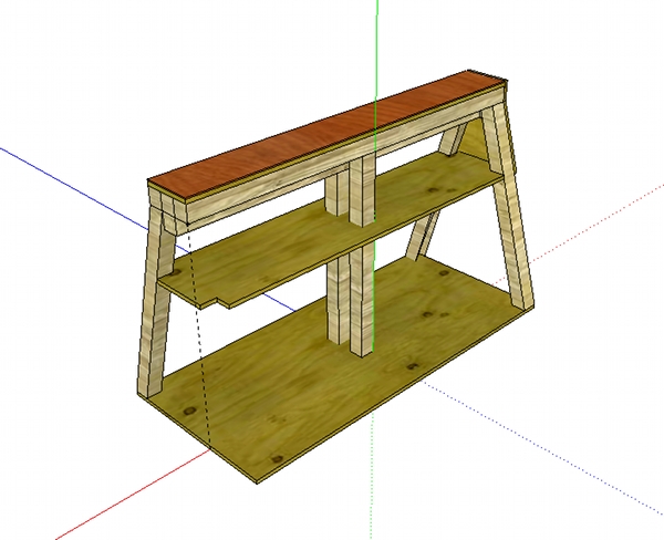 building lathe stand