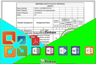 APLIKASI KKM SD KTSP KELAS 1,2,3,4,5,6 Format Excel