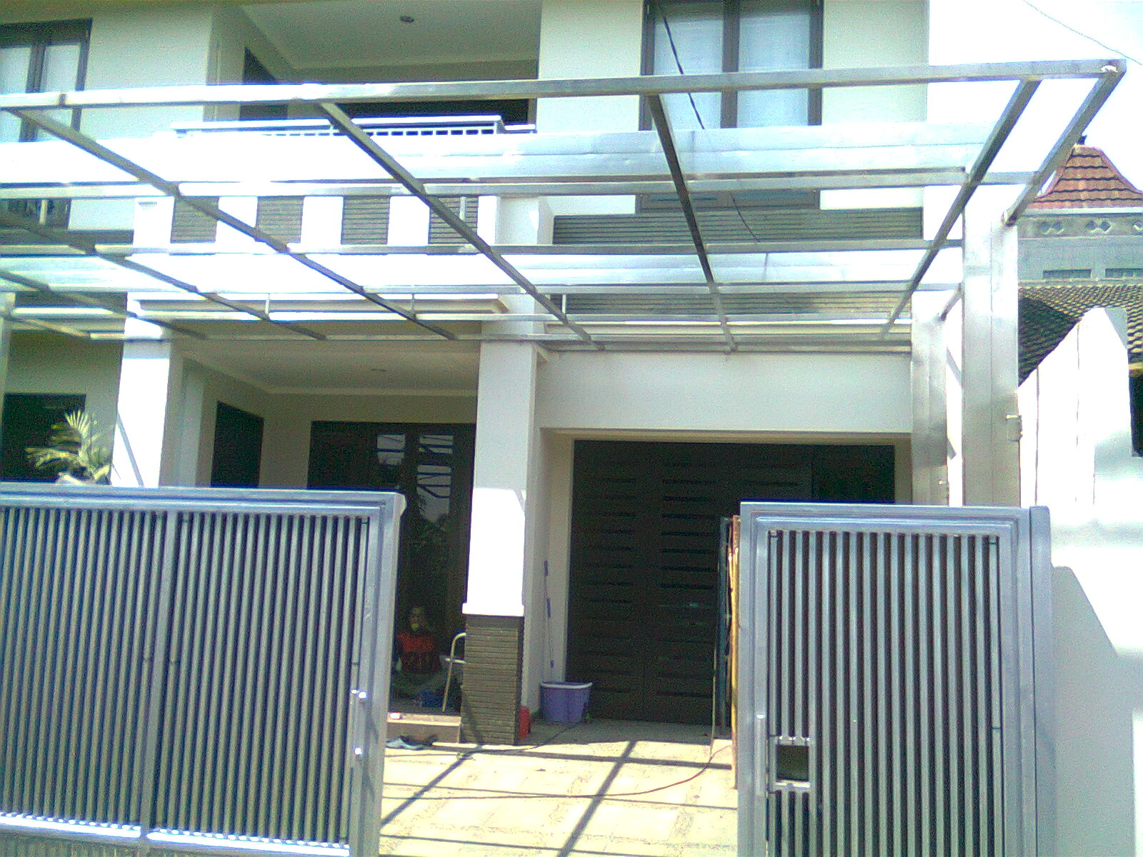 STAINLESS STEEL BESI Pagar Dan Canopy Minimalis