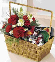 Christmas Flower Baskets