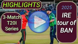 Bangladesh vs Ireland T20I Series
