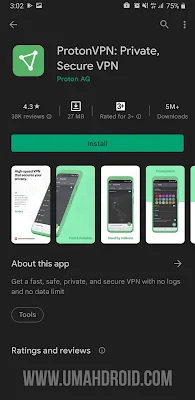 Proton VPN Android App