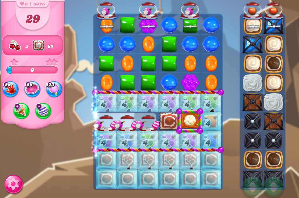 Candy Crush Saga level 6026