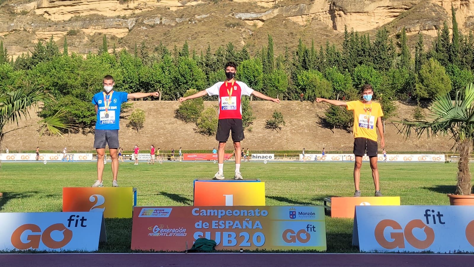 Campió d'Espanya de 1500 m.ll. Sub20