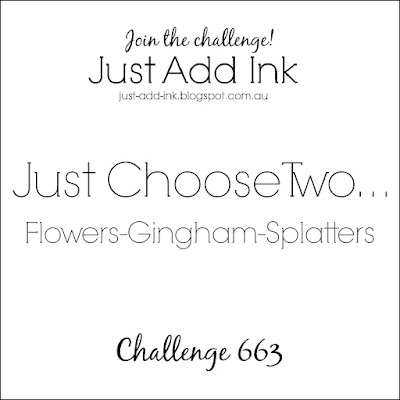 Jo's Stamping Spot - Just Add Ink Challenge #663