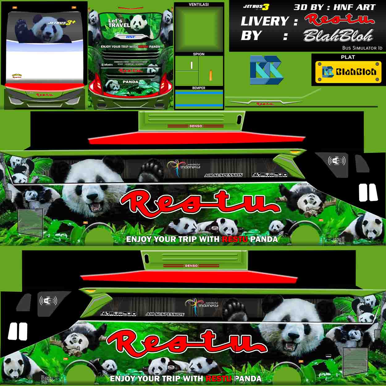 livery restu panda