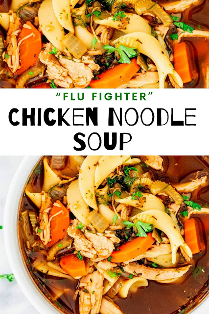 “Flu Fighter” Chicken Noodle Soup