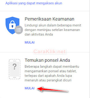 Cara menemukan Hp yang hilang