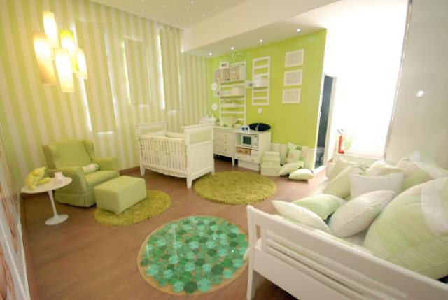 DORMITORIO VERDE PARA BEBE