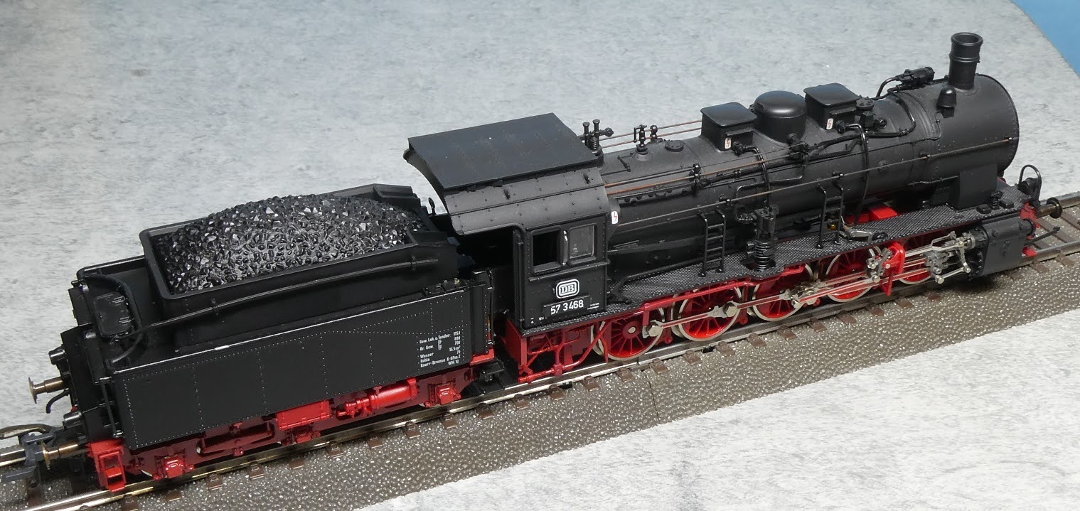 西ドイツ国鉄 DB 貨物用テンダー式蒸気機関車 BR 57.10-35 3468号機 
