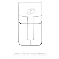 drawing of the forthcoming MacCase Premium Leather iPhone Slipcase