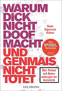 Warum dick nicht doof macht und Genmais nicht tötet: Über Risiken und Nebenwirkungen der Unstatistik