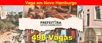 498 vagas na Agência Municipal de Emprego em Novo Hamburgo