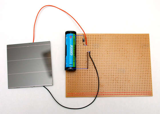 Solar Battery Charger Circuit