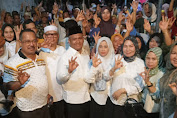 Kampanye Dialogis Di Desa Jadi Mulya I, Masyarakat Gemakan Takbir Untuk Kemanangan Paslon Firsa - Efri