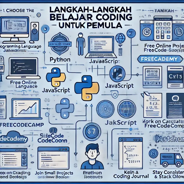 Langkah-langkah Belajar Coding untuk Pemula