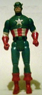 Captain America 1990 action figure from ToyBiz