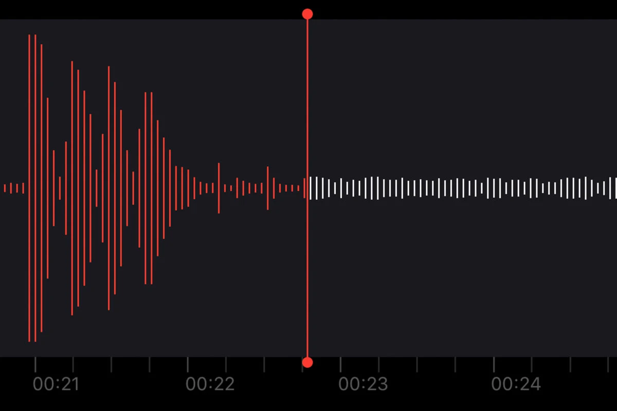 iOS 14 語音備忘錄：點一下自動降低背景噪音和回音