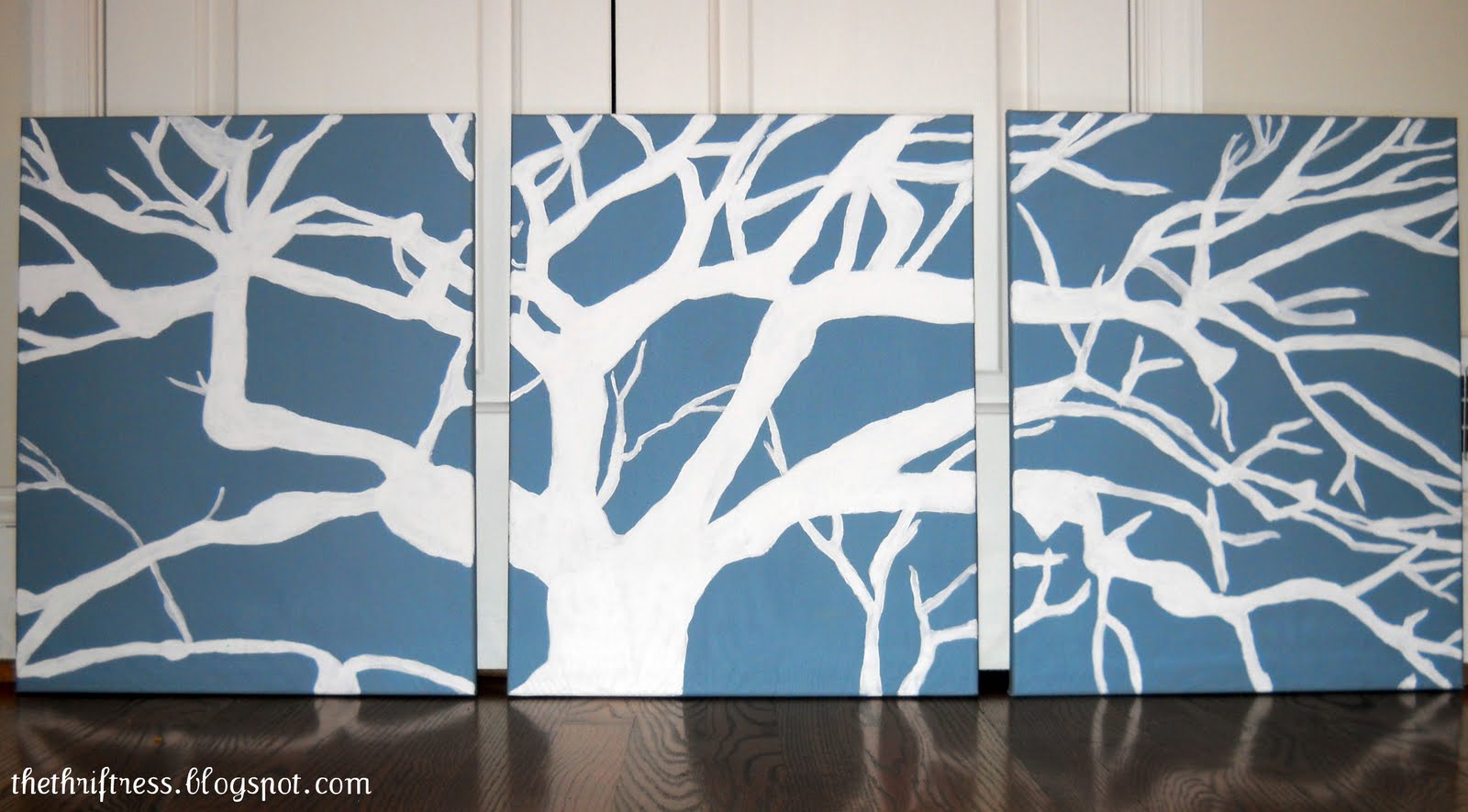 The Thriftress: DIY Wall Art - My Masterpiece