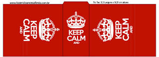Keep Calm Free Printable Candy Bar Labels.