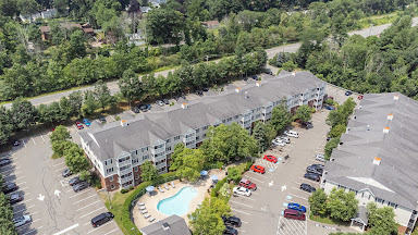 Aerial view of Carlton Oaks