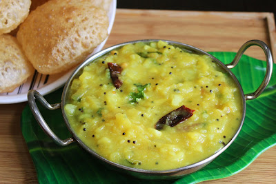 Poori masala puri bhaji recipe potato masala curry