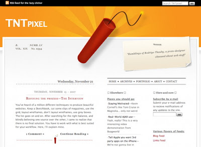 TNTPixel, Excellent Blog Designs