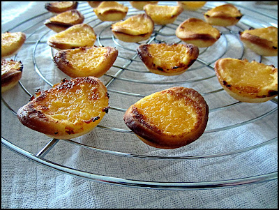 Hors table de Pauline - Mini-tartelettes au citron.