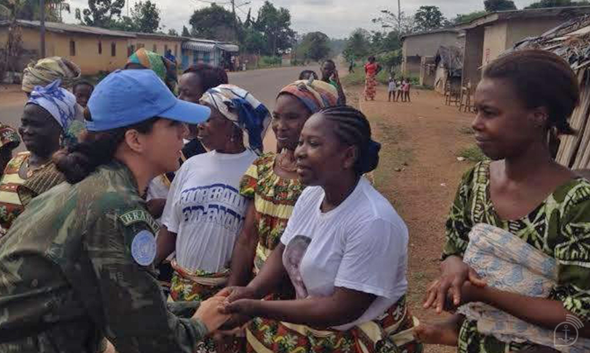 Marinha capacita mulheres para atuar em operações de paz da ONU