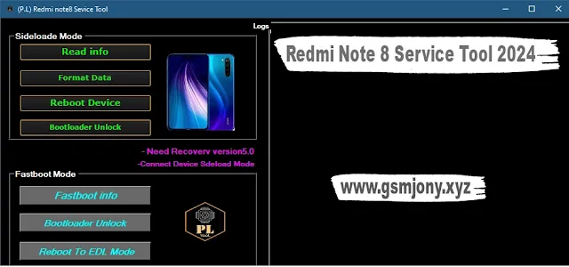 Redmi Note 8 Service Tool 2024 Professional Edition (Latest Release)